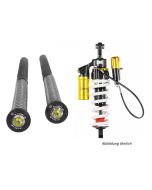 01-083-5859-0 Touratech suspension set for BMW F900GS Extreme2 with Cartridge Extreme