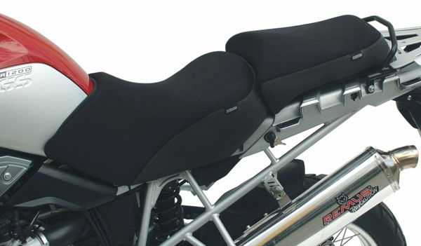01-044-5905-0 Comfort seat rider DriRide, for BMW R1200GS up to 2012/R1200GS Adventure up to 2013, breathable, adjustable, high
