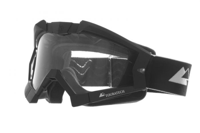 01-500-0174-0 Touratech Aventuro Carbon goggles with Touratech strap, black