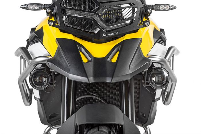 01-082-5473-0 Set of LED auxiliary headlights fog right/full beam headlight left for Touratech crash bars (082-5161/082-5163) for BMW F850GS / F750GS
