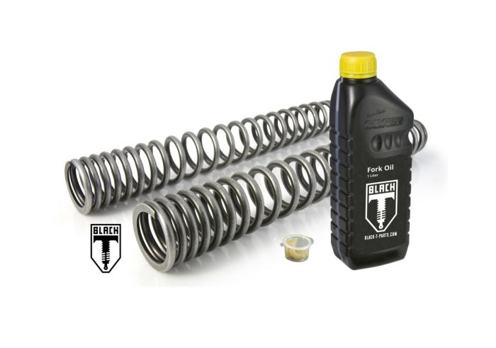 01-042-5836-0 BLACK-T fork springs Stage1 progressive for BMW RnineT Scrambler / Urban G/S from 2015 onwards