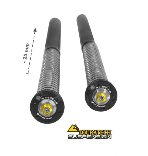 01-632-5897-0 Touratech Suspension Touratech Suspension lowering Cartridge Kit -25mm for Yamaha Ténéré 700 World Raid from 2022