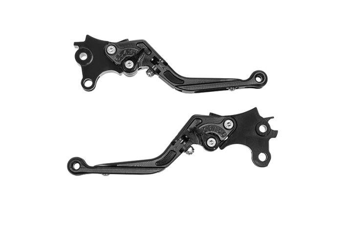 01-035-5640-0 Touratech brake and clutch lever set, for BMW R1300GS/ Adventure, folding and length adjustable