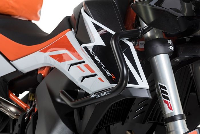 01-372-5161-0 Barre paracarene nero per KTM 890 Adventure (-2022)/ 890 Adventure R (-2022)/ 790 Adventure/ 790 Adventure R (-2022)