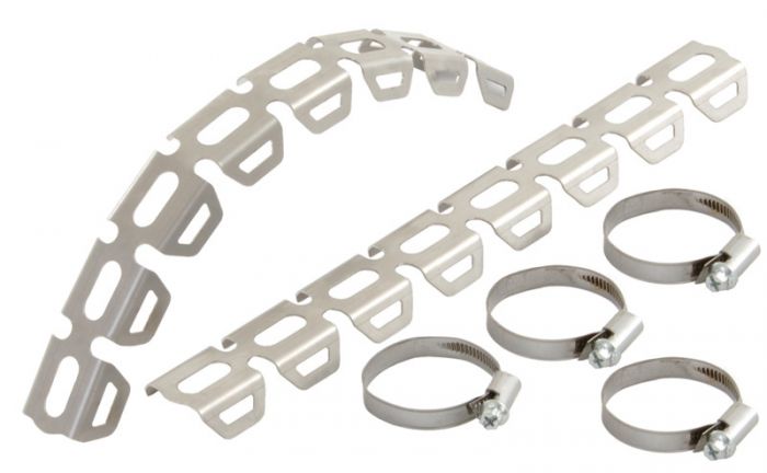 01-048-0132-0 Universal tube manifold cover, 35-42mm p.ex. BMW F900/F850/F800/F700/F650(Twin), Yamaha XT660/ XT1200Z
