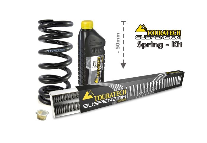 01-040-7402-0 Height lowering kit -50mm for BMW F800GS (2008-2012) replacement springs