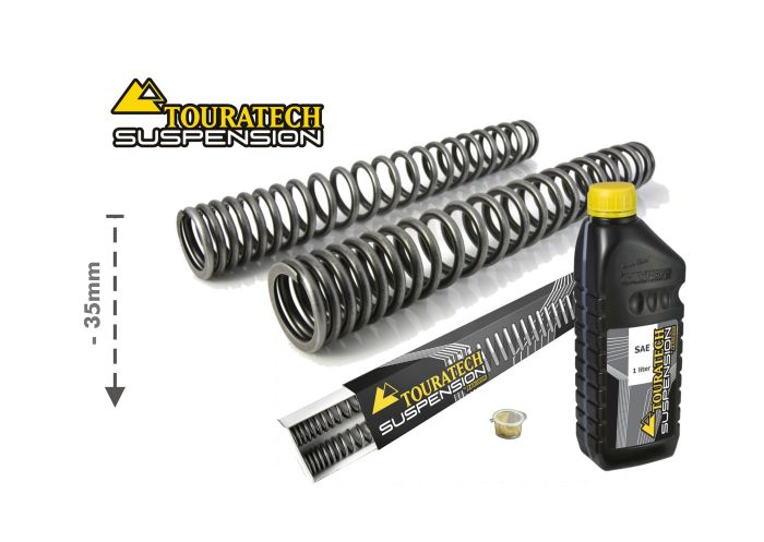 01-632-5882-0 Molle progressive per forcella per Yamaha 700 Tenere (2019-2024), Abbassamento dell'assetto di -35mm