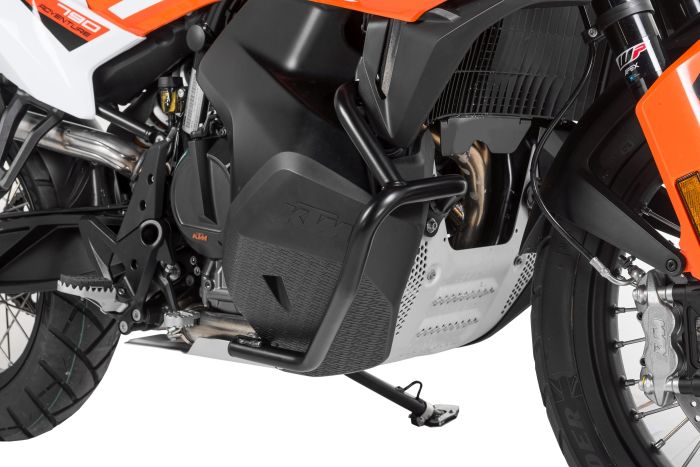 01-372-5156-0 Barra protettiva del serbatoio in acciaio inox, nero per KTM 890 Adventure/ 890 Adventure R/ 790 Adventure/ 790 Adventure R (-2022)