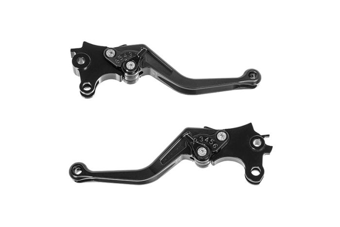 01-035-5641-0 Touratech brake and clutch lever set, for BMW R1300GS/ Adventure, short version, adjustable