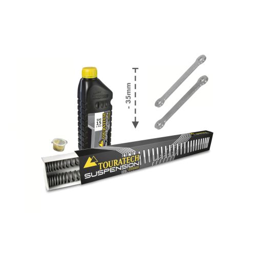 01-300-5841-0 Assetto ribassato di 35 mm per BMW G310GS a partire (2017-2023), molle forcella e leveraggio