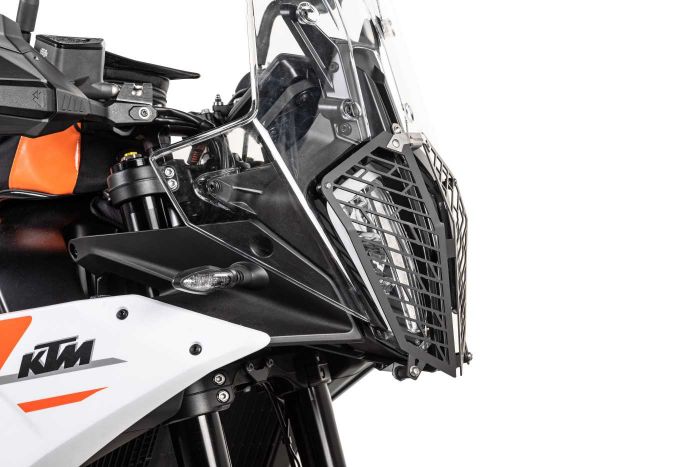 01-372-5096-0 Headlamp guard, with quick release fastener for KTM 790/ 890 Adventure / R (2023-) *OFFROAD USE ONLY*