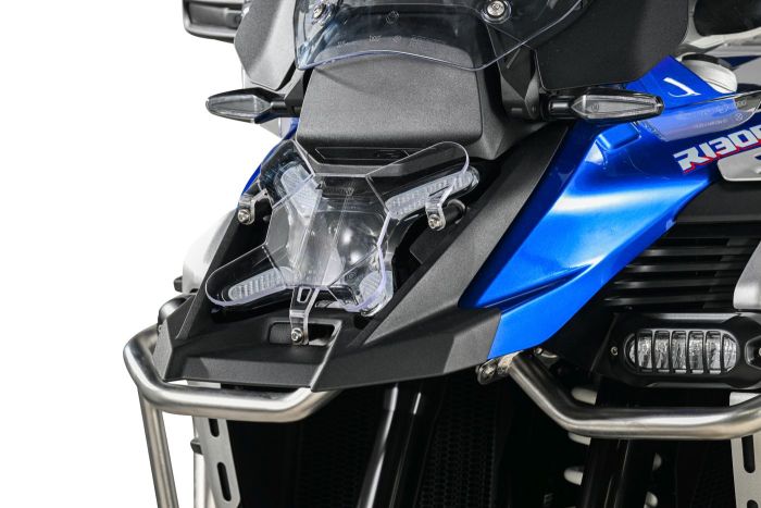 01-035-5091-0 Protezione faro in Makrolon, con chiusura rapida per BMW R1300GS ADV *OFFROAD USE ONLY*