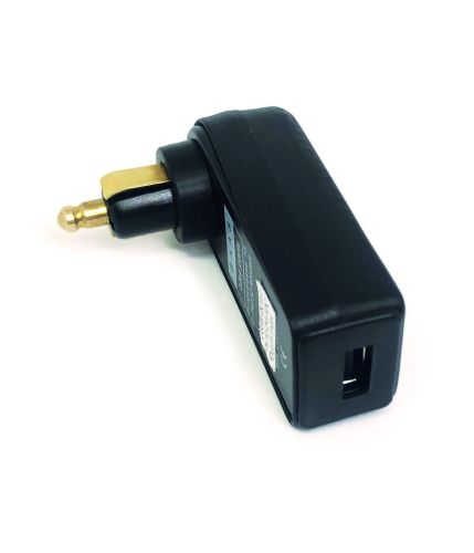 01-030-0230-0 Right angle USB-A quick charger for DIN motorcycle socket 