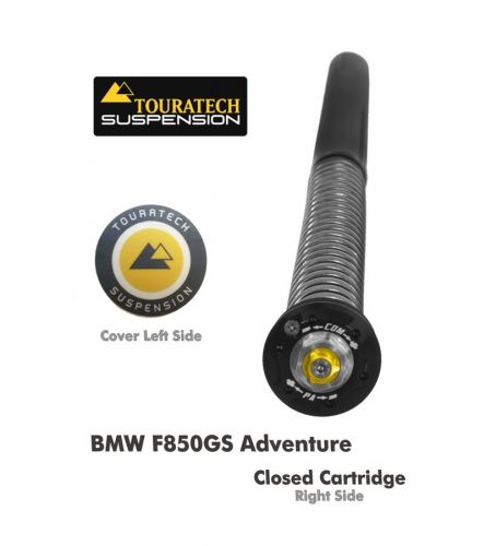 01-082-5872-0 Touratech Suspension Closed Cartridge per BMW F850GS Adventure (2019-2023)
