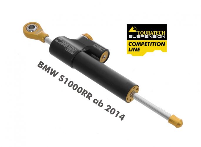 01-058-0090-0 Touratech Suspension Competition steering damper CSC for BMW S1000RR from 2014 incl. mounting kit