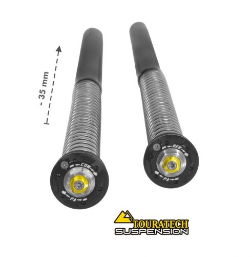01-632-5876-0 Touratech Suspension Cartridge Abbassamento Kit -35mm per Yamaha 700 Tenere (2019-2024)