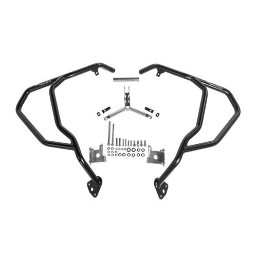 01-403-5161-0 Barre paracarene nero per Honda CRF1100L Adventure Sports (-2023)