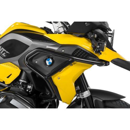 01-037-5163-0 Barre paracarene per carenatura in acciaio inox, nero per BMW R1250GS/ R1200GS (2017-)