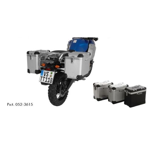 01-052-3611-0P ZEGA Pro sistema di valigie in alluminio per Yamaha XT1200Z / ZE Super Tenere