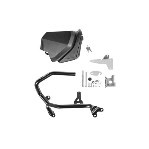 01-403-5159-0 Cassetta degli attrezzi con barra proteggimotore - Kit retrofit - sinistro, inox, nero per Honda CRF1100L Africa Twin/ CRF1100L Adventure Sports