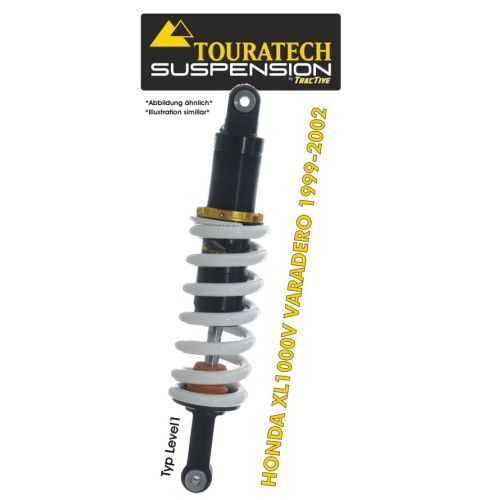 01-058-0015-0 Touratech Suspension ammortizzatore *posteriore* per HONDA XL1000V VARADERO 1999 Fino a 2002 Tipo *Level1*