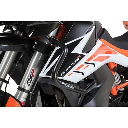 01-372-5161-0 Barre paracarene nero per KTM 890 Adventure (-2022)/ 890 Adventure R (-2022)/ 790 Adventure/ 790 Adventure R (-2022)