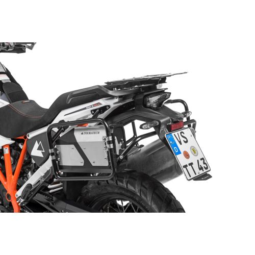 01-373-5560-0 Portabagaglio in acciaio inox nero per KTM 1290 Super Adventure S/R (2021-)