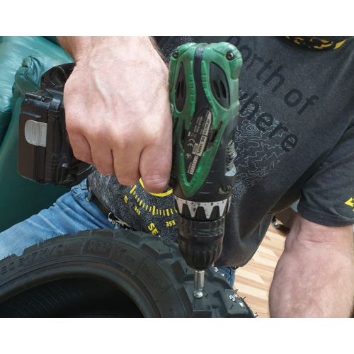 01-655-0005-0 Chiodi a vite 1200, 100 pezzi, incluso adattatore di avvitamento