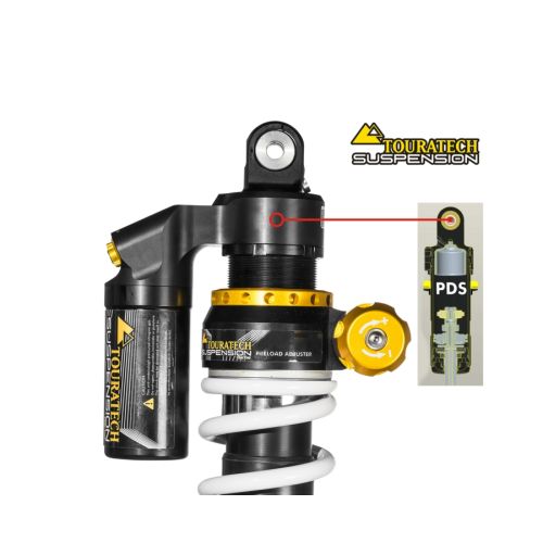 01-632-5867-0 Touratech Suspension WTE abbassamento -35mm Tipo Extreme per Yamaha 700 Tenere (2019-2024)