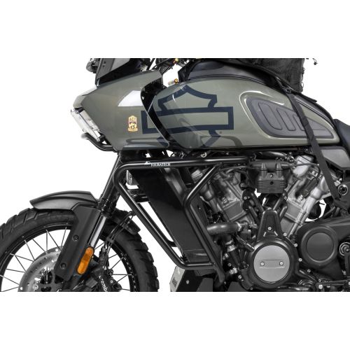 01-440-5161-0 Barre anticaduta in acciaio inox, nero per Harley-Davidson RA1250 Pan America