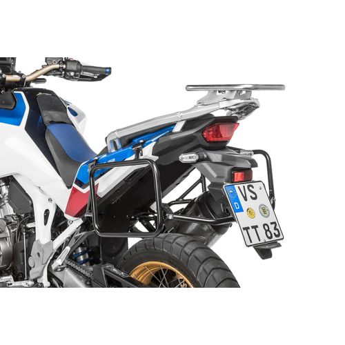 01-403-5560-0 Portabagaglio in acciaio inox, nero per Honda CRF 1100 L Africa Twin (2022-), CRF1100L Adventure Sports