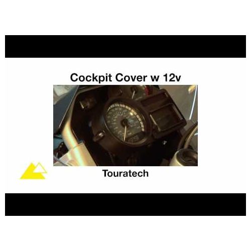 01-044-0561-0 Protezione 2 posto di guida *unita tachigrafo* con due prese corrente BMW R1200 GS fino 2007