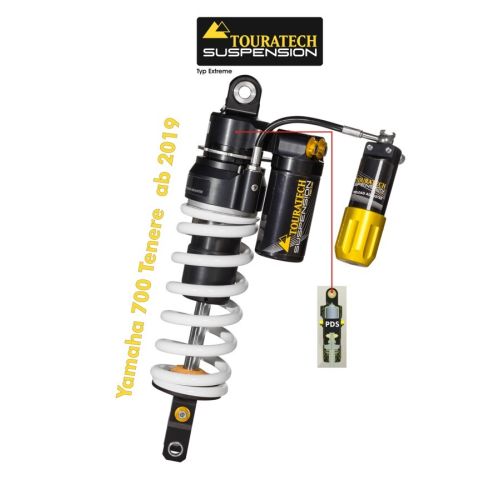 01-632-5870-0 Touratech Suspension Ammortizzatore per Yamaha 700 Tenere (2019-2024), Tipo Extreme