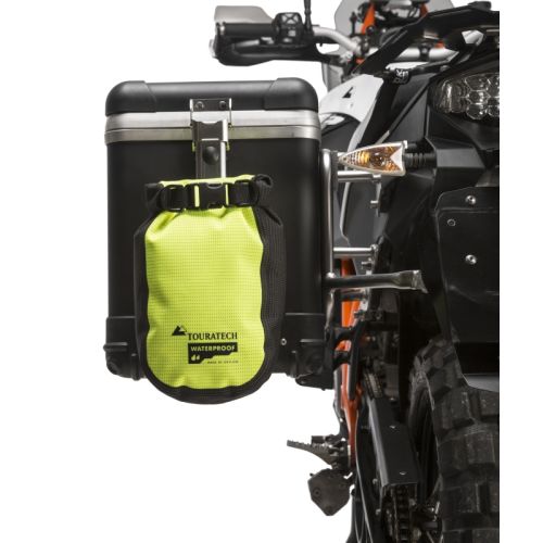 01-055-3143-0 Borsa aggiuntiva High Visibility, misura S, 2 litri, giallo/nero, by Touratech Waterproof made by ORTLIEB