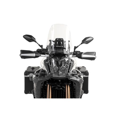 01-632-5091-0 Protezione faro in makrolon, con chiusura rapida per Yamaha Tenere 700 World Raid *OFFROAD USE ONLY*