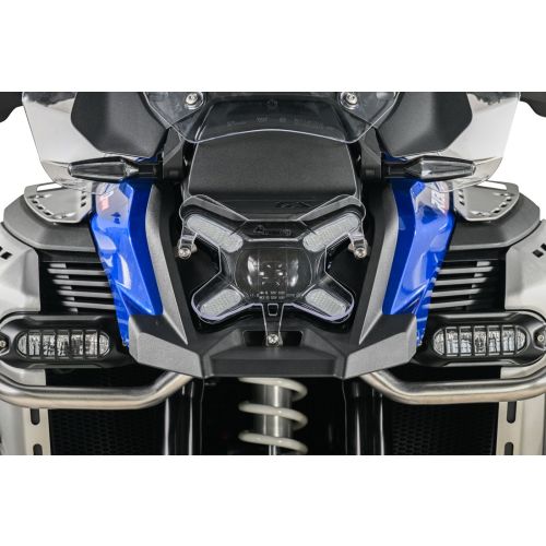01-035-5091-0 Protezione faro in Makrolon, con chiusura rapida per BMW R1300GS ADV *OFFROAD USE ONLY*