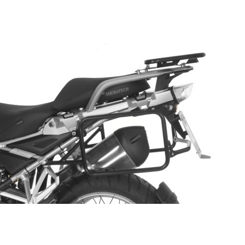 01-038-5560-0 Portabagaglio in acciaio inox nero, per BMW R1250GS/ R1250GS Adventure/ R1200GS (LC)/ R1200GS Adventure (LC)