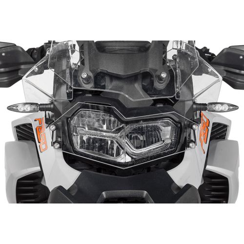 01-082-5091-0 Protezione faro in makrolon, con chiusura rapida per BMW F900GS Adventure/ F850GS Adventure *OFFROAD USE ONLY*