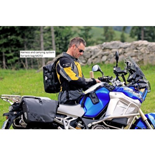 01-055-3101-0 Sistema di cinghie per borsa da serbatoio MOTO, by Touratech Waterproof made by ORTLIEB