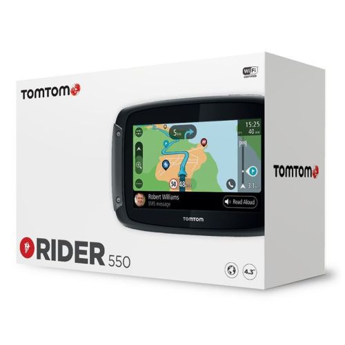 01-060-1470-0 TomTom Rider 550 World, Lifetime mappe mondo