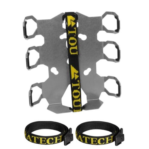 01-050-0911-0 ZEGA Pro/ZEGA Mundo - Piastra adattatrice, con protezione cinghia: supporto bottiglie-doppio