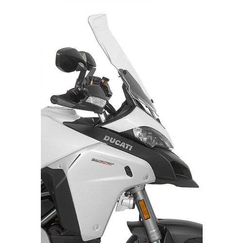 01-619-6220-0 Paravento, L, trasparente, per Ducati Multistrada 1200 da 2015, 950