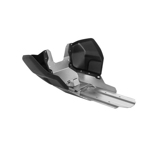 01-372-5141-0 Protezione motore RALLYE Evo, Acciaio inox/ Alluminio nero per KTM 790 Adventure/ 790 Adventure R