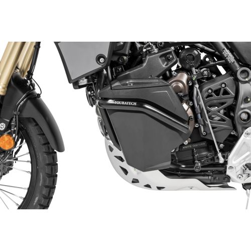 01-632-5167-0 Cassetta degli attrezzi con barra proteggimotore - completa - inox, nero per Yamaha Tenere 700 (-2024)