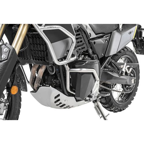 01-632-5165-0 Cassetta degli attrezzi con barra proteggimotore - completa - inox per Yamaha Tenere 700 (-2024)