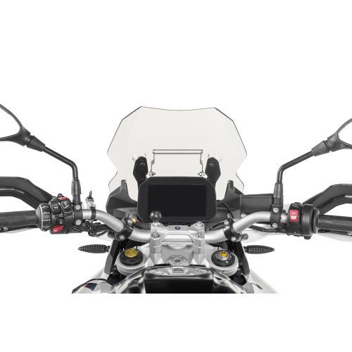 01-082-5414-0 Adattatore montaggio staffa al di sopra degli strumenti GPS V2.0, regolabile in altezza per BMW F900GS Adventure, F850GS/ Adventure, F800GS(2024-), F750GS