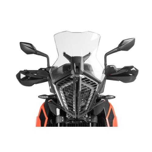 01-372-5095-0 Protezione fari con chiusura veloce per KTM 890 Adventure (-2022)/ 890 Adventure R (-2022)/ 790 Adventure / 790 Adventure R/ 390 Adventure *OFFROAD USE ONLY*