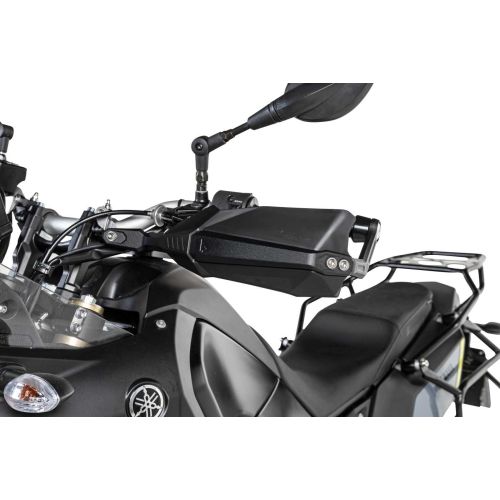 01-632-5661-0 Protezioni per le mani DEFENSA Expedition, nero, per Yamaha Tenere 700 / World Raid