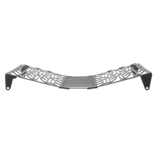 01-422-5015-0 Protezione radiatore per Triumph Tiger Explorer, nero anodizzato