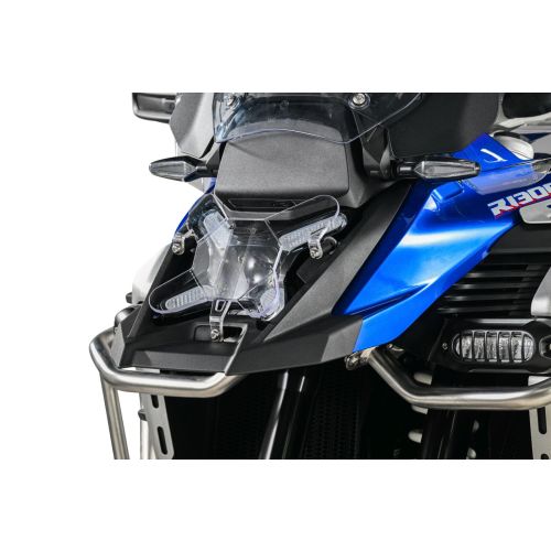 01-035-5091-0 Protezione faro in Makrolon, con chiusura rapida per BMW R1300GS ADV *OFFROAD USE ONLY*